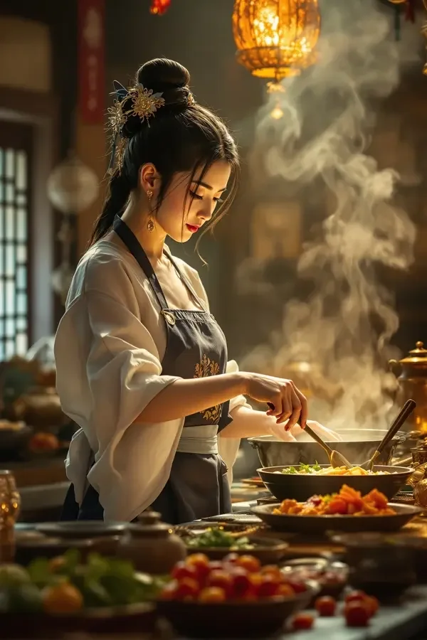 穿越王妃会做菜 西瓜视频高清封面